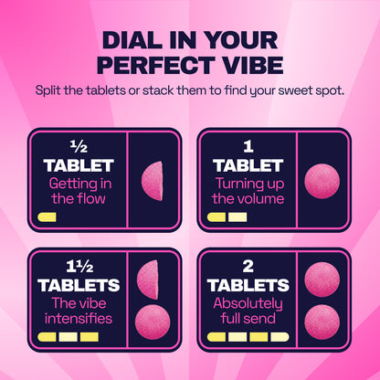 Pink Stardust - Party Kanna Tablets