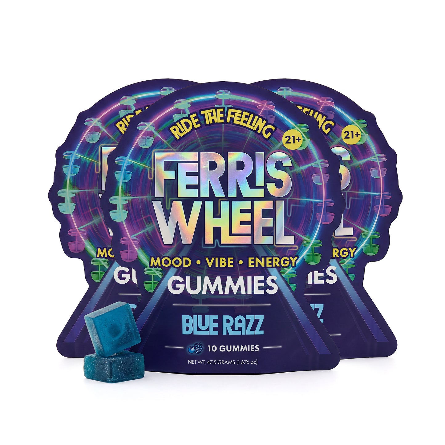 Blue Razz - Vibe Kanna Gummies
