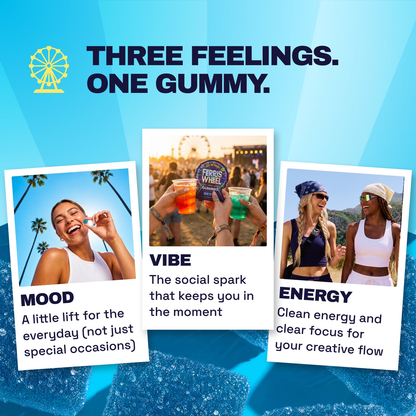 Blue Razz - Vibe Kanna Gummies