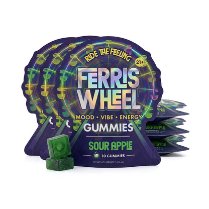 Sour Apple - Vibe Kanna Gummies