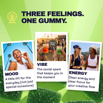 Sour Apple - Vibe Kanna Gummies