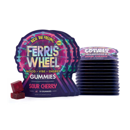 Sour Cherry - Vibe Kanna Gummies