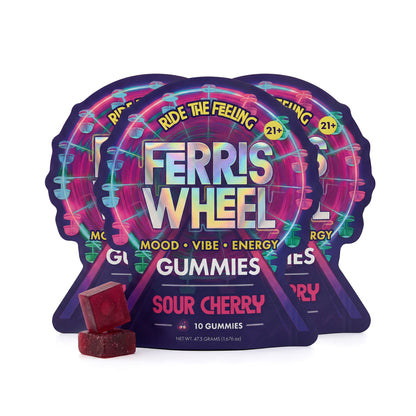 Sour Cherry - Vibe Kanna Gummies
