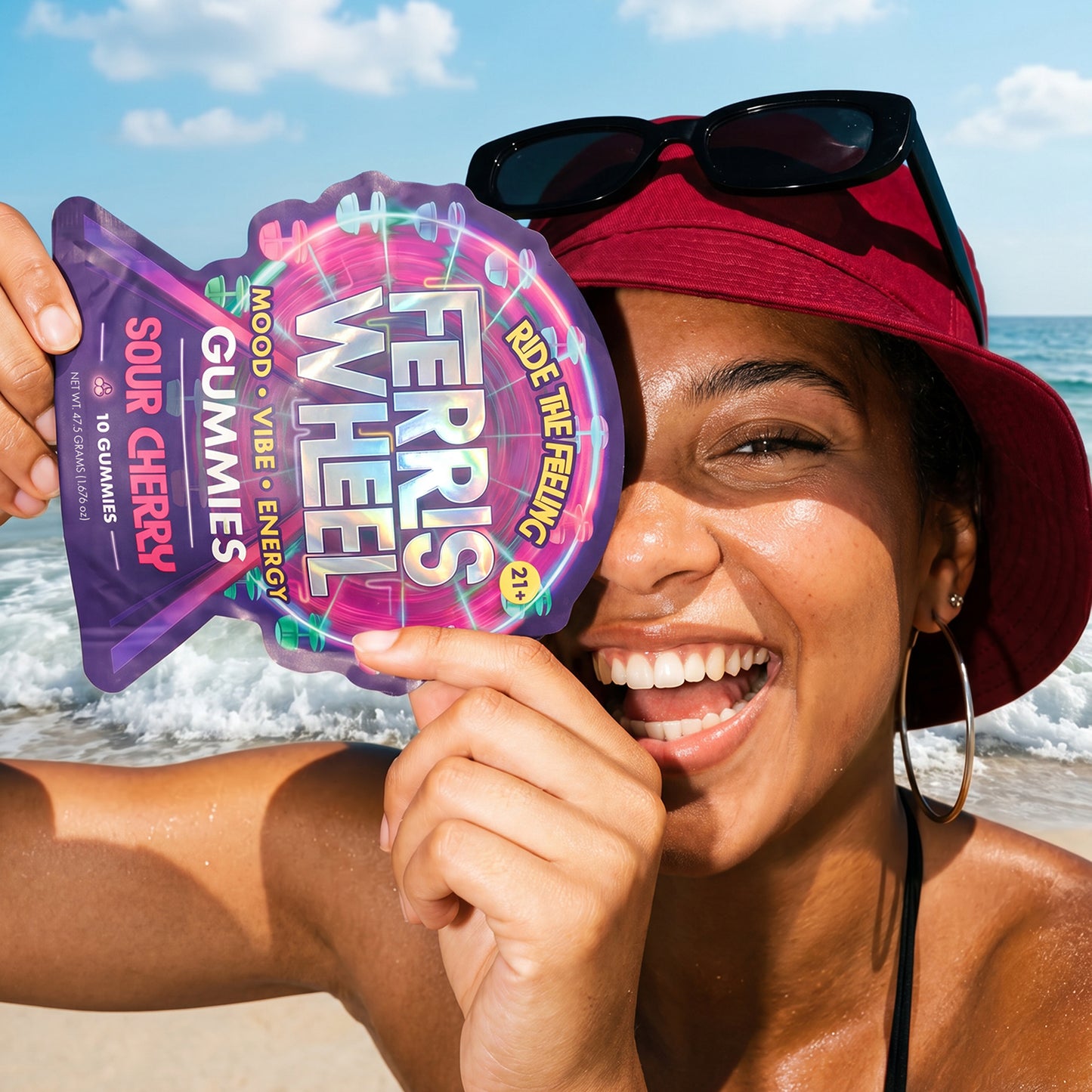 Sour Cherry - Vibe Kanna Gummies