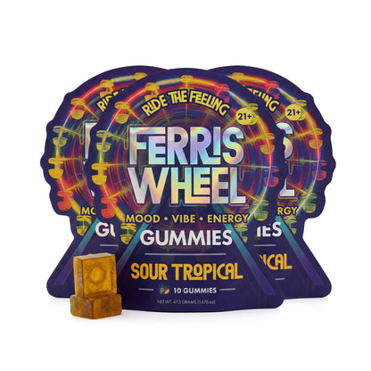 Sour Tropical - Vibe Kanna Gummies
