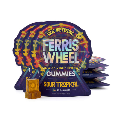 Sour Tropical - Vibe Kanna Gummies