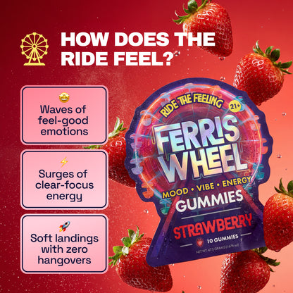 Strawberry - Vibe Kanna Gummies